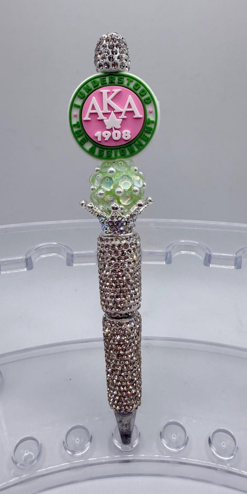 Sorority Rhinestone Pens, Cute Sisterhood Ink Pens, Bling Pens for Coworker, Luxury Writing Pens for Work, Christmas Gift For Women Full Bling