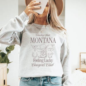 Montana Sweatshirt, State Name Sweatshirt, Montana State Sweatshirt, Montana Sweatshirt Women&#39;s, Montana Sweater, Montana Hoodie, Montana