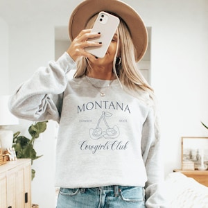 Montana Sweatshirt, State Name Sweatshirt, Montana State Sweatshirt, Montana Sweatshirt Women&#39;s, Montana Sweater, Montana Hoodie, Montana