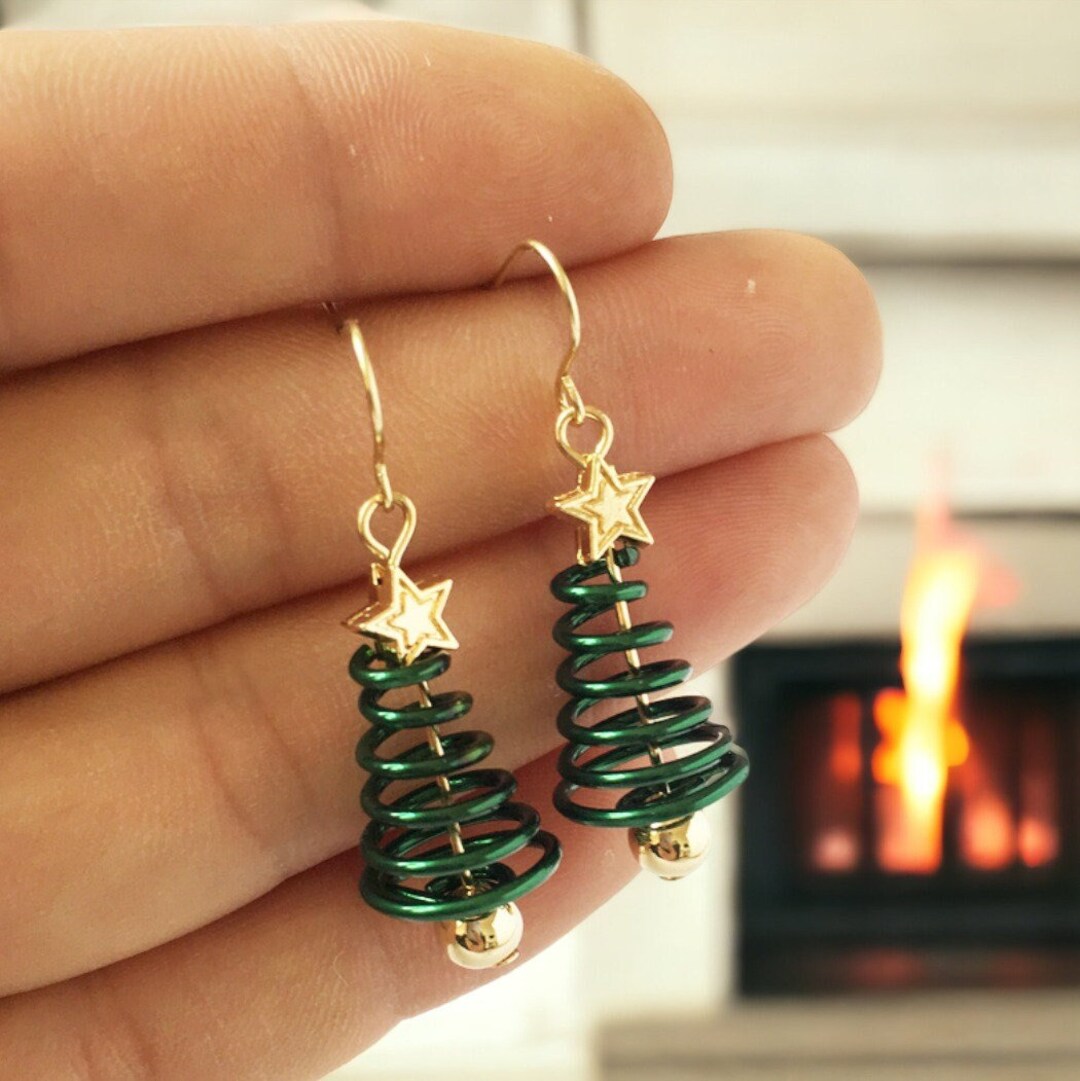 Christmas Tassel Earrings
