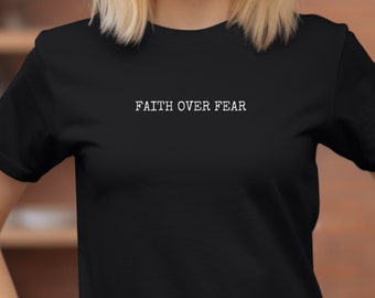 Fear Not Women T-shirt / Christian t-shirt