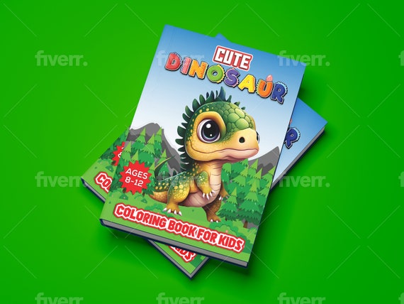 Dinosaur coloring books for kids ages 8-12: Coloring book for kids