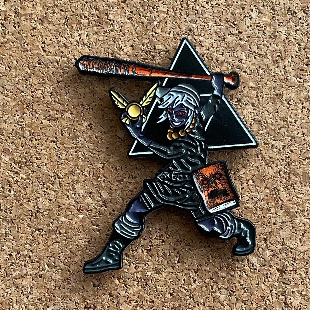 The Legend of Zelda Dark Link Hat Pin Etsy