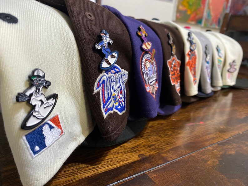 San Diego Cool Cat Hat Pin - Etsy