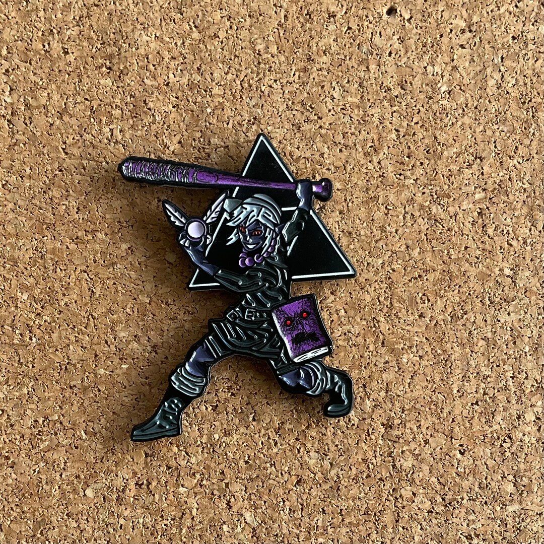 The Legend of Zelda Dark Link Hat Pin Etsy