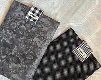 Handmade Kindle Sleeve | Padded E-Reader Case | Soft Fabric Protective Kindle, Book and E-Reader Cover