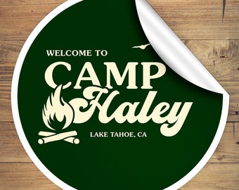 Camp Bachelorette Custom Stickers, Camp Bachelorette Party Favors, Camp Bach Decor, Camp Bach Sticker, Custom Stickers, Camp Bach Pins