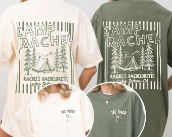 Camp Bachelorette Shirt, Cabin Crew, Last Trail Before The Veil, Mountain Bach, Bridal Party Shirt, Girls Weekend, Lake Bach, Camping Trip