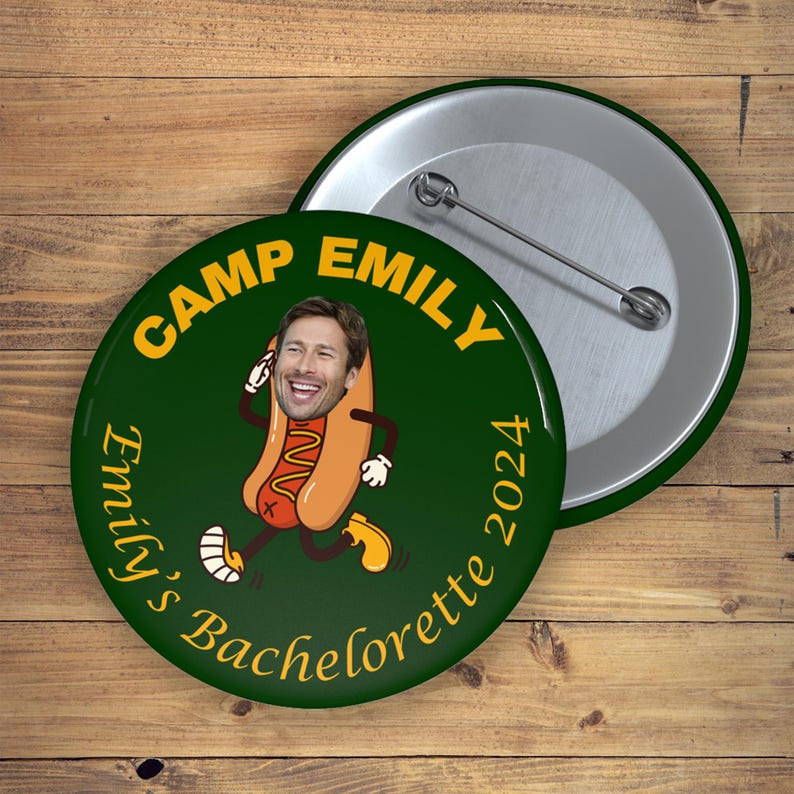 custom camp bachelorette stickers funny camp bachelorette party sticker hotdog sticker