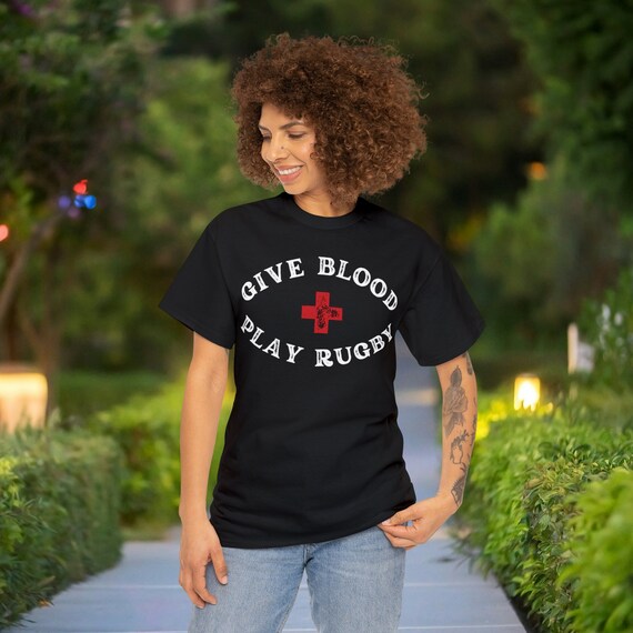 Give Blood Play Rugby Rugby Player Design Lover Shirt Give Blood Play Rugby Rugby Player Design Lover Shirt