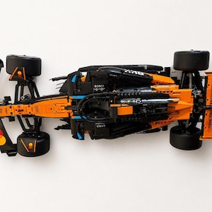 McLaren F1 Mount - Wall Display for LEGO-Compatible Technic MCL39 Race Car