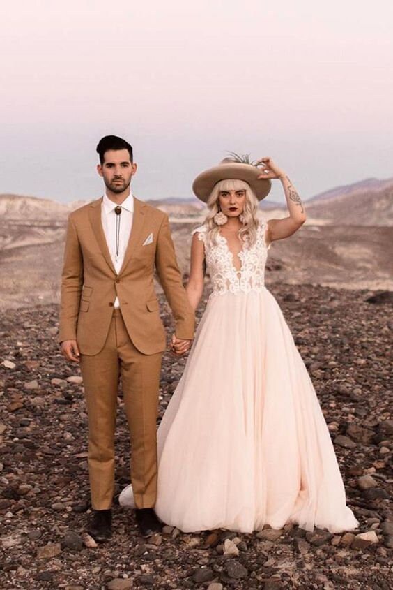 Traje para hombre trajes de 2 piezas color camel traje de novio de aspecto elegante de lujo Traje de hombre premium traje de boda etnico Etsy Espana