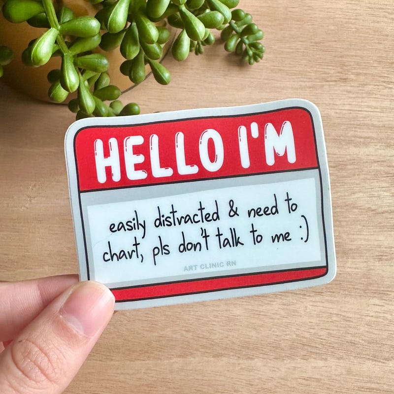 Medical Sticker Meme Medical Stickers - Etsy