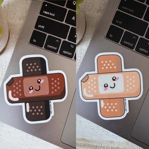 Cute BandAid Medical Sticker | Cute Nurse Sticker, Cute Doctor Sticker, Healthcare Sticker, Cute Stickers for Nurses, Stickers for Doctors