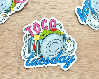 Toco Tuesday Vinyl Sticker | Labor and Delivery Nurse Sticker, Obstetrics Nurse Sticker, OBGYN Sticker, Midwife Sticker, Doula Sticker
