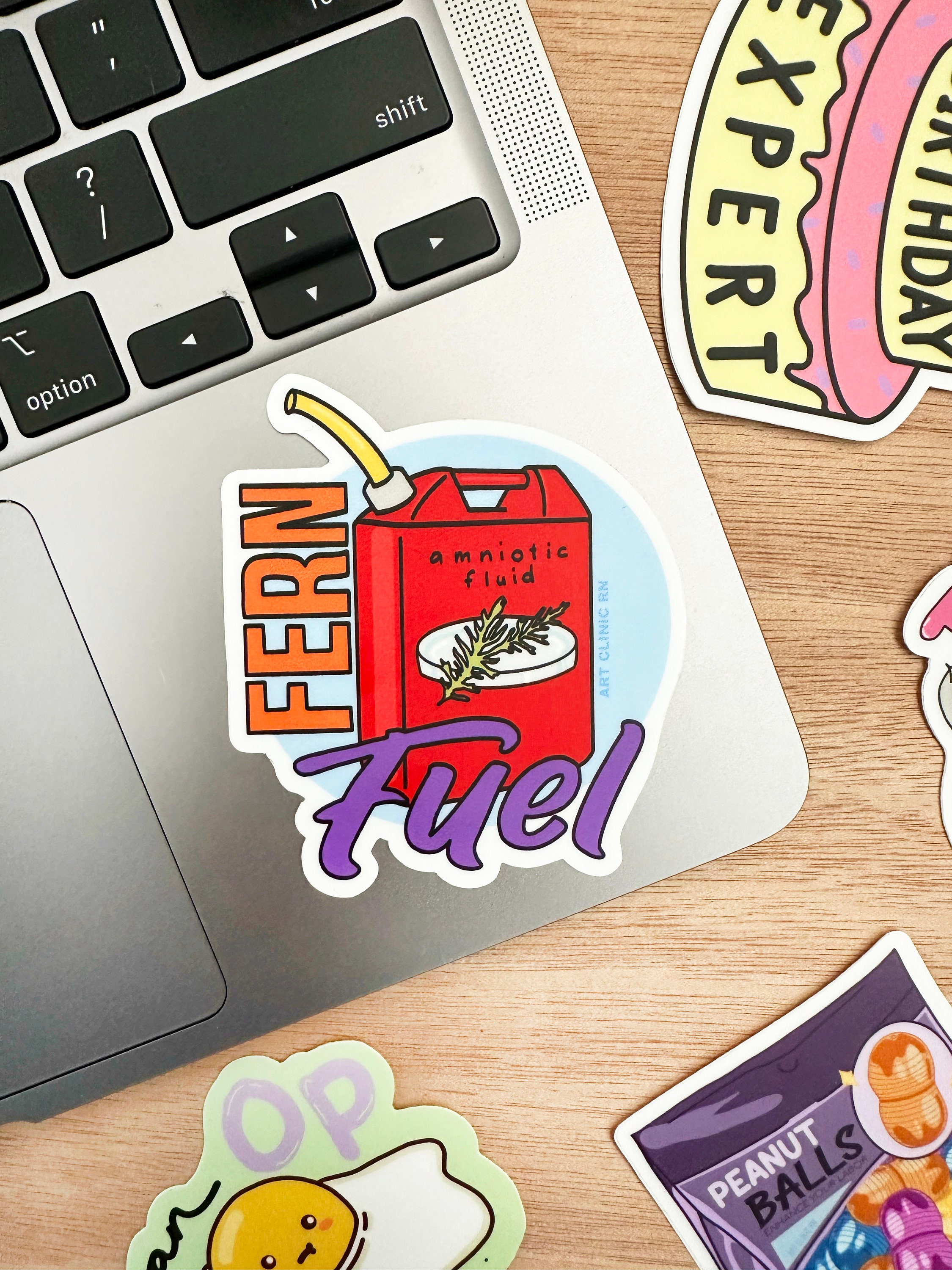 Fern Fuel Obstetrics Sticker | Stickers for L&D Nurses, Stickers for OB ...