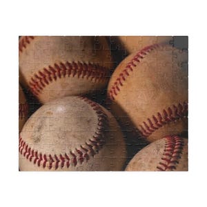 Jigsaw Puzzle, Baseball Puzzle, Sports Game Gift, Puzzle Game, Brain Teaser, Family Fun Activity, Gift for Puzzle Enthusiasts