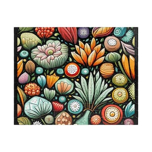 Flower Garden Puzzle (110, 252, 520, 1014-Piece), Flower Puzzle, Gift for Puzzle Lover, Garden Lover Puzzle, Birthday Gift, Floral Puzzle