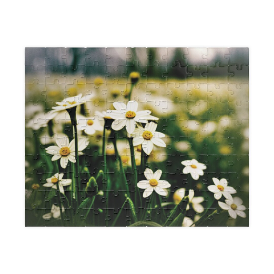 Wildflower Flowers Puzzle (110, 252, 520, 1014-piece), Garden