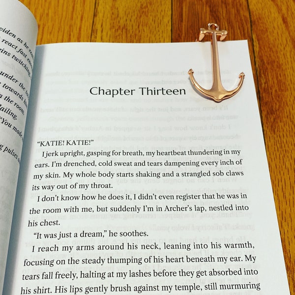 Anchor Bookmark - Etsy