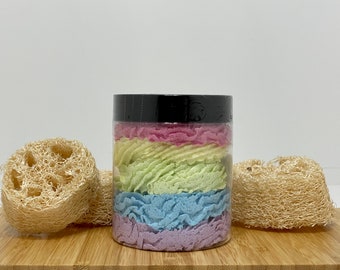 Rainbow Foaming Sugar Scrub