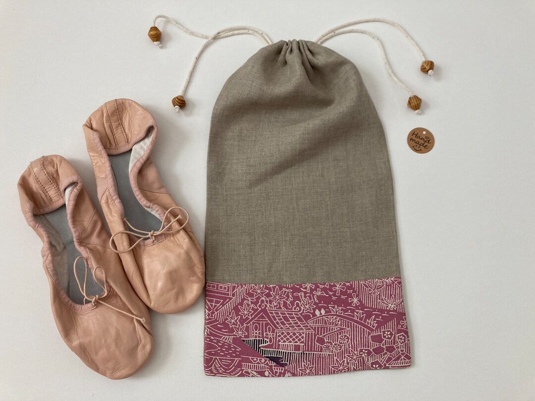 Dance Bag Odor Eliminating Ballet Pointe Shoe Linen Silk Etsy