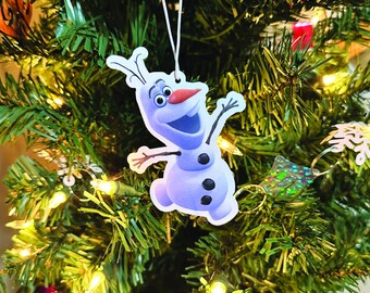 Olaf Air Freshener / Ornament | Double Sided | Perfect Gift Idea!