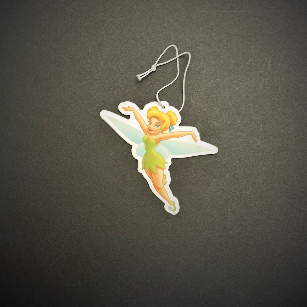 Tinkerbell Air Freshener Double Sided Perfect Gift Idea Etsy