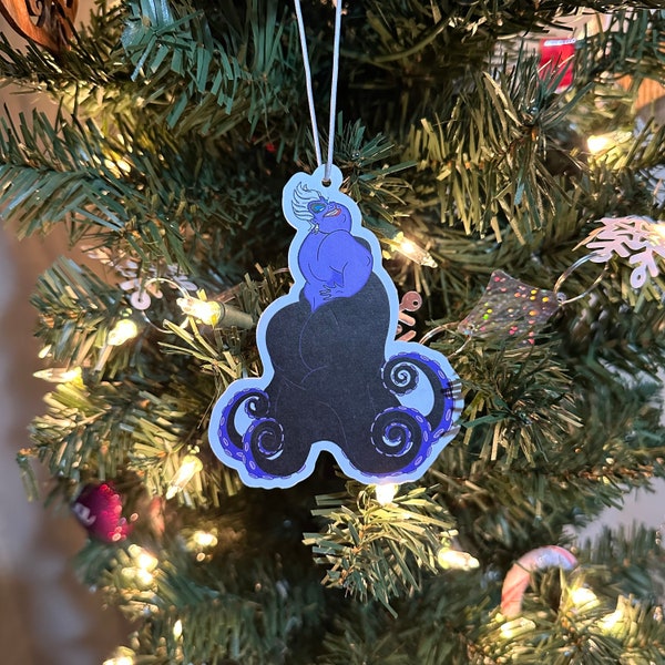 Ursula Air Freshener / Ornament | Double Sided | Perfect Gift Idea!