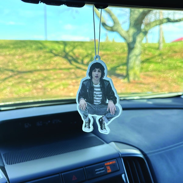 Finn Wolfhard Air Freshener | Double Sided | Perfect Gift Idea!