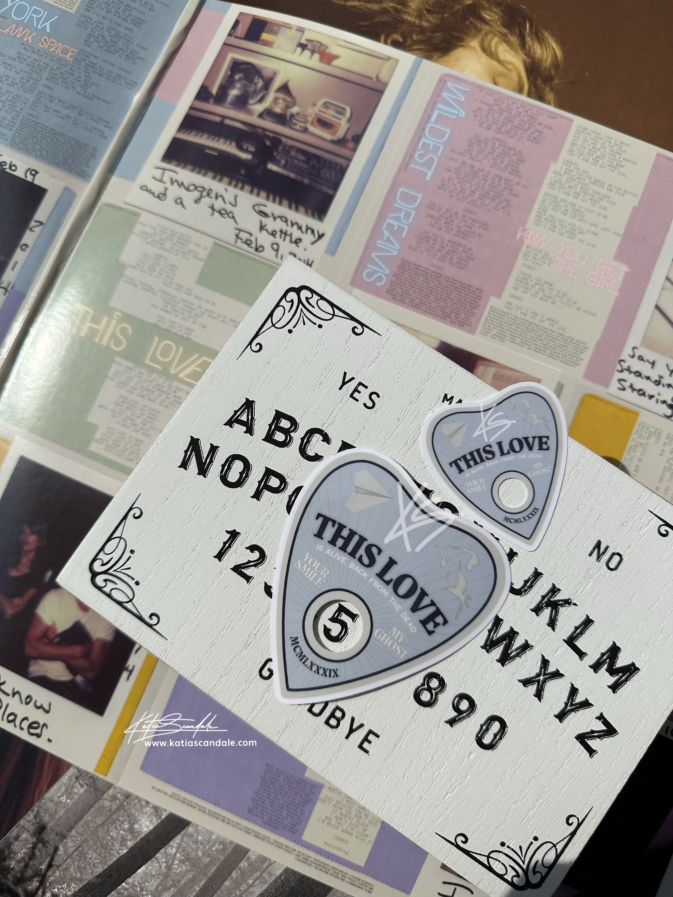 1989 Planchette Sticker | 1989 Sticker | Taylor Swift Stickers ...