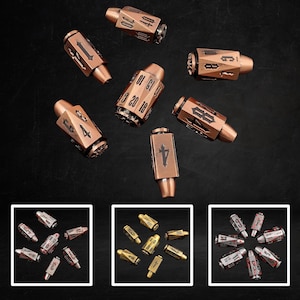 Bullet Dice Set Unique Polyhedral RPG Dice DND Accessories Gamer Gifts Gifts for Him or Hunter