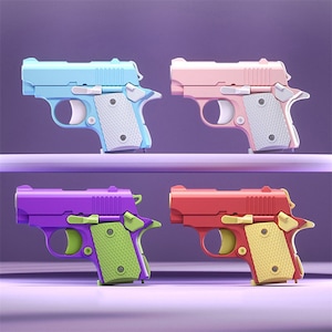 TikTok Mini Toy Gun 3D STL File