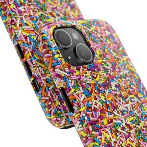 Sprinkles Cake Girly Pink Phone Case, Trendy Phone Case, iPhone 15 14 13 12 11 Pro Max 8 Plus X, Samsung Galaxy S23 S22 S20 Ultra image 6