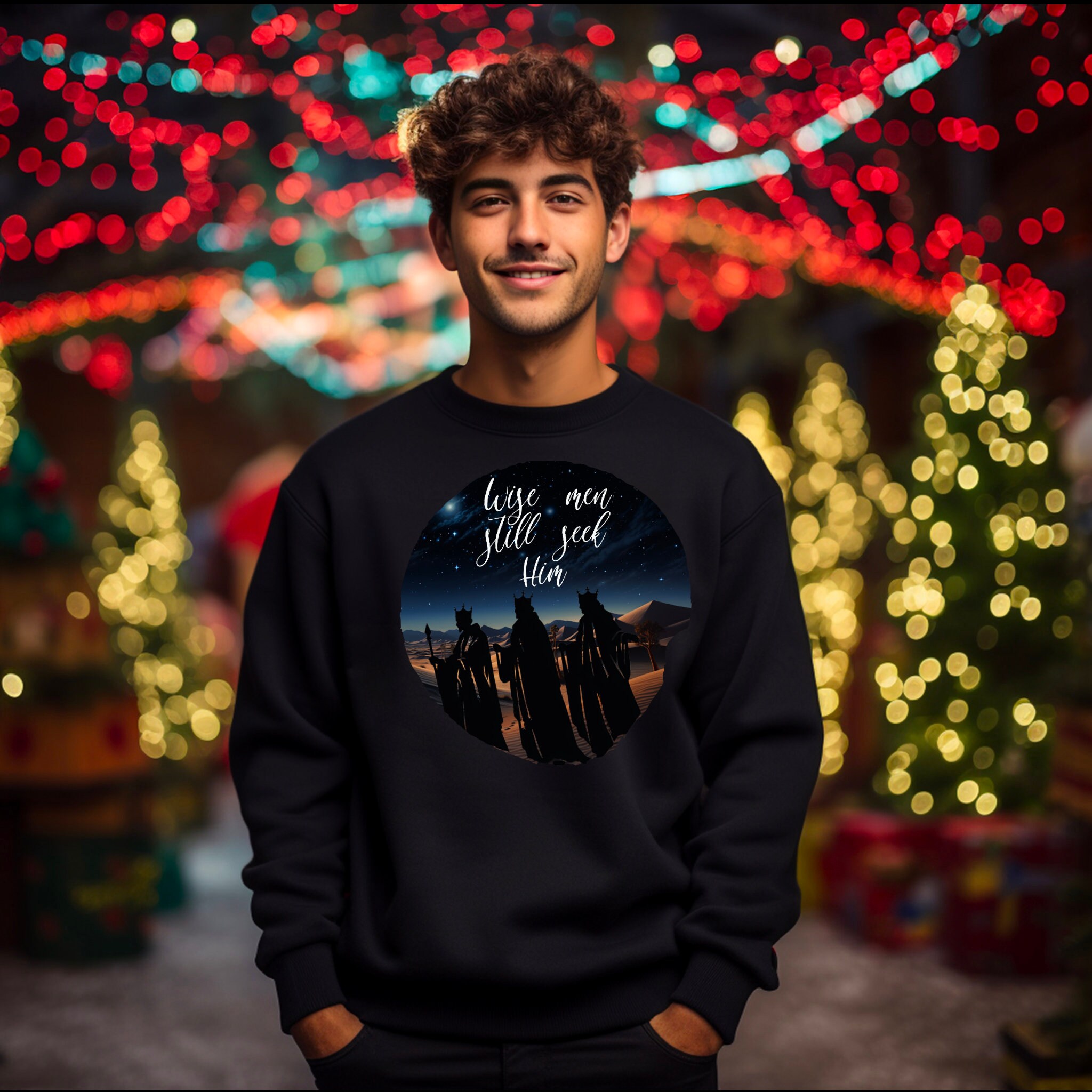 Wise Men Still Seek Him Sweatshirt UK