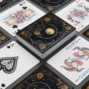 Carte da gioco uniche incantate: arte in edizione limitata
