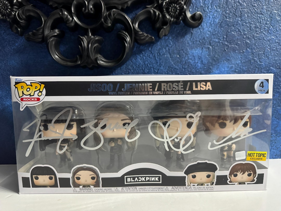 Funko Pop ブラックピンク ジェニーリサ Jisoo Rose 4パック Funko BLACKPINK POP Rocks Jisoo, Jennie, Rose Lisa Exclusive