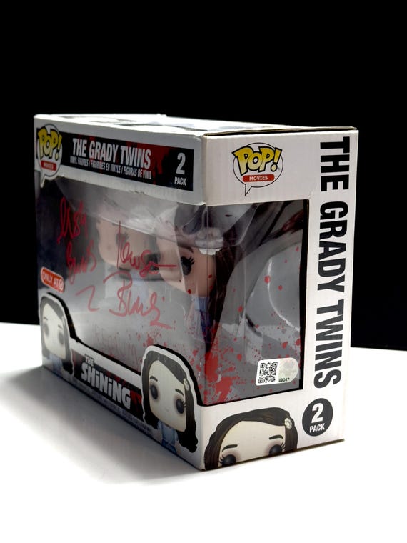 Funko Pop! the Shining - the Grady Twins #2PK Signed by Lisa Burns