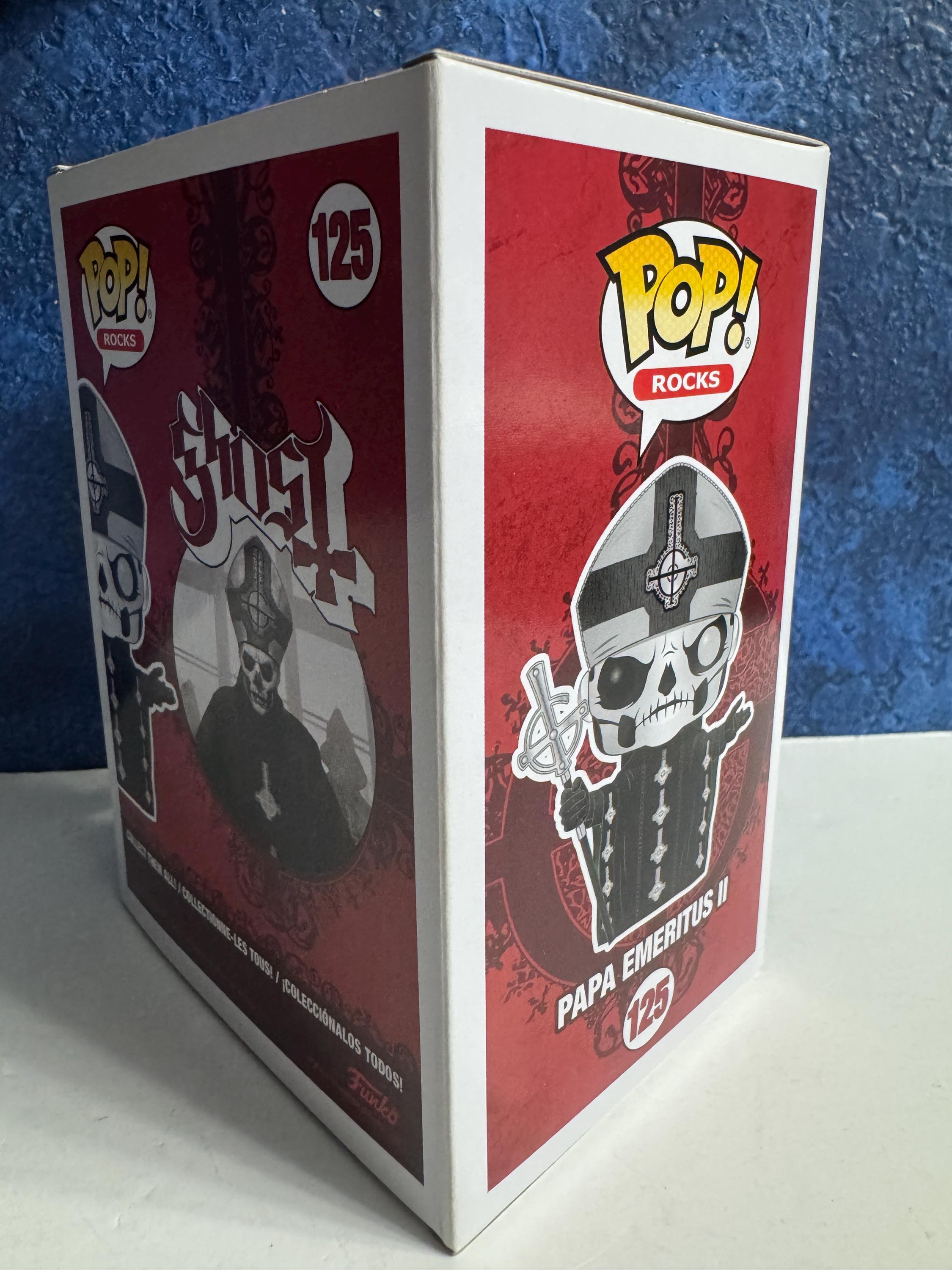 【TOBIAS FORGE直筆サイン入り】限定Funko POP! Ghost Funko Pop! GHOST - Papa Emeritus IV #336 Signed by Tobias