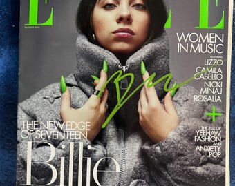 ビリー・アイリッシュ - VOGUE 2024年11月号 - サイン入り新雑誌
