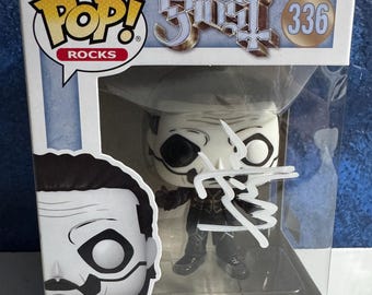 Funko Pop! GHOST - Papa Emeritus IV #336 Signed by Tobias