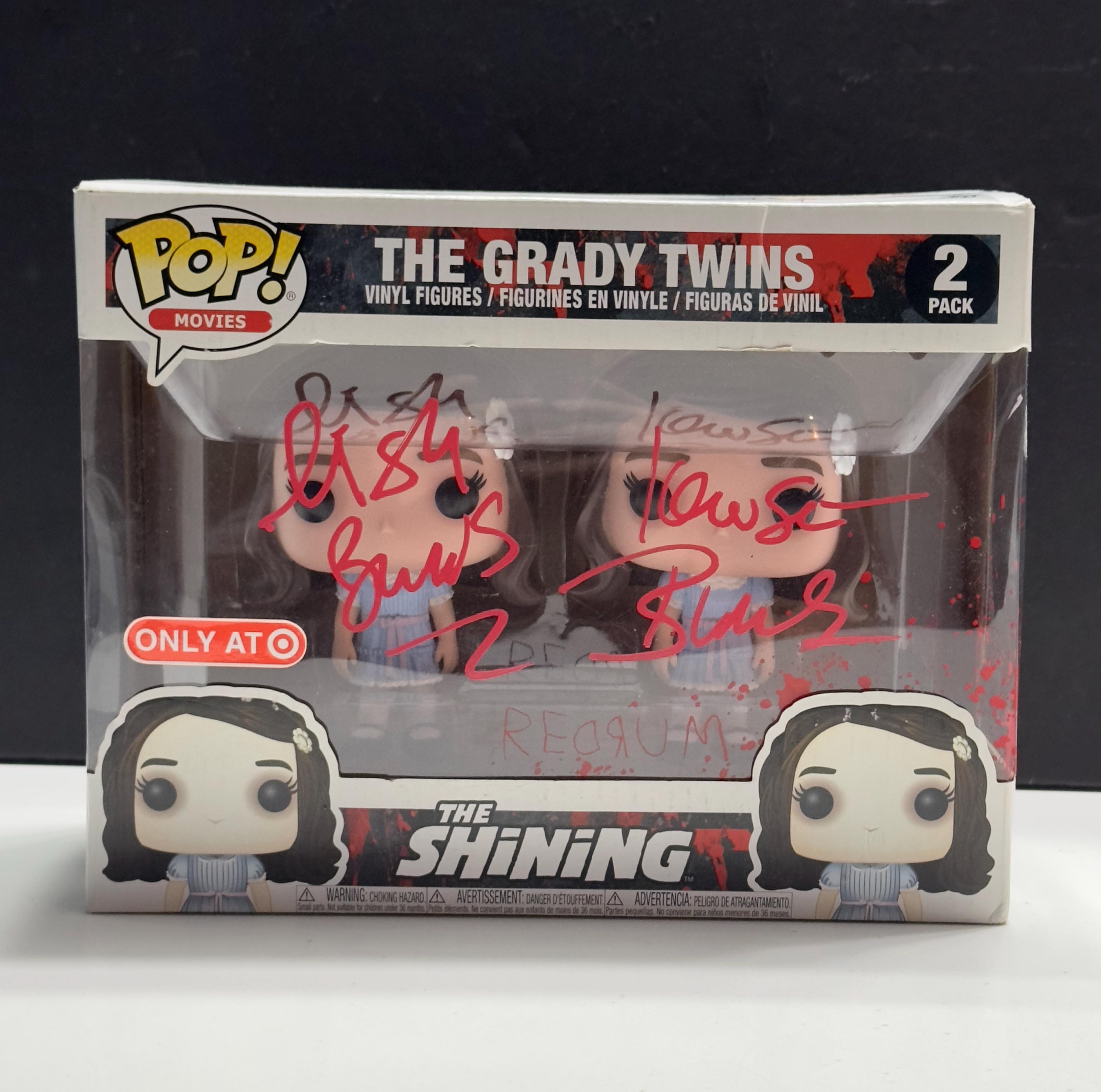 Funko Pop! the Shining - the Grady Twins #2PK Signed by Lisa Burns