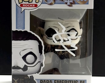 Funko Pop! GHOST - Papa Emeritus IV #336 Signed by Tobias Forge