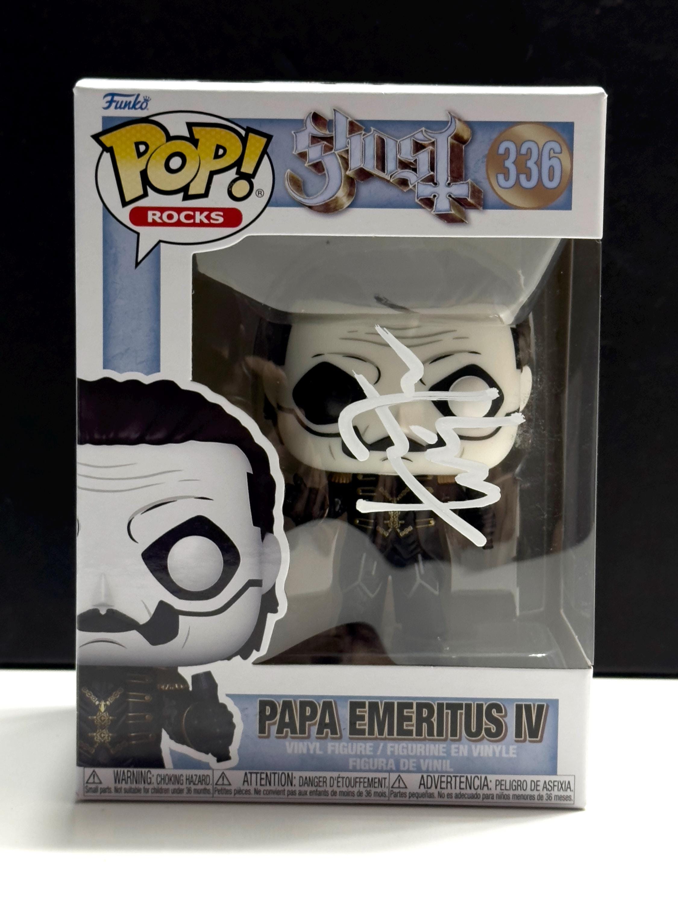 Funko Pop! GHOST - Papa Emeritus IV #336 Signed by Tobias Forge
