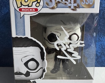 【TOBIAS FORGE直筆サイン入り】限定Funko POP! Ghost Tobias Forge Ghost Signed Funko Pop Papa Emeritus II #125