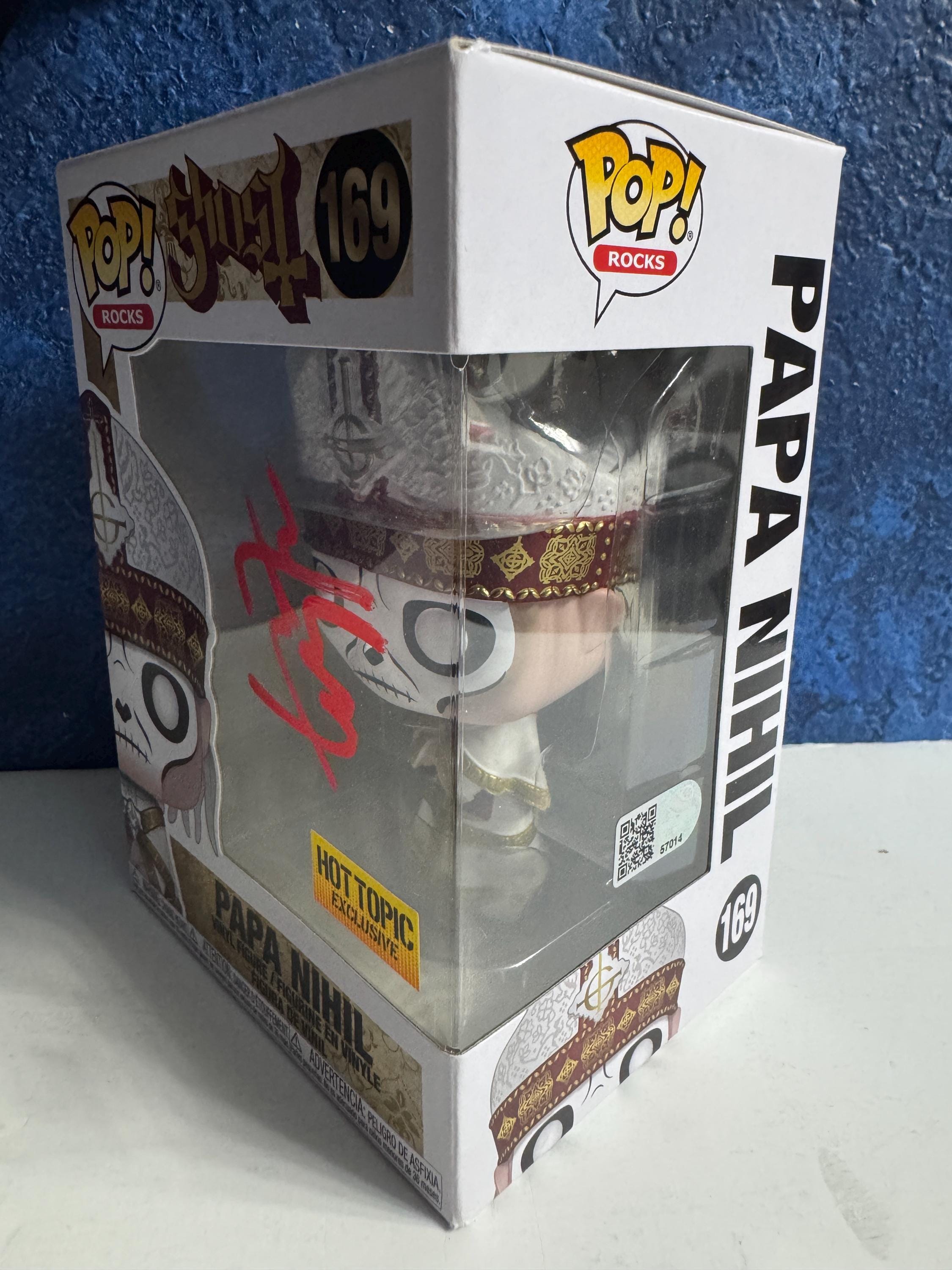 Funko Pop! GHOST - Papa Nihil #169 Signed by Tobias Forge