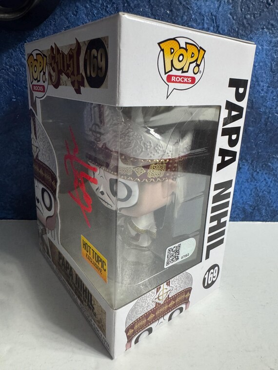 【TOBIAS FORGE直筆サイン入り】限定Funko POP! Ghost Tobias Forge Ghost Signed Funko Pop Papa Emeritus IV 336