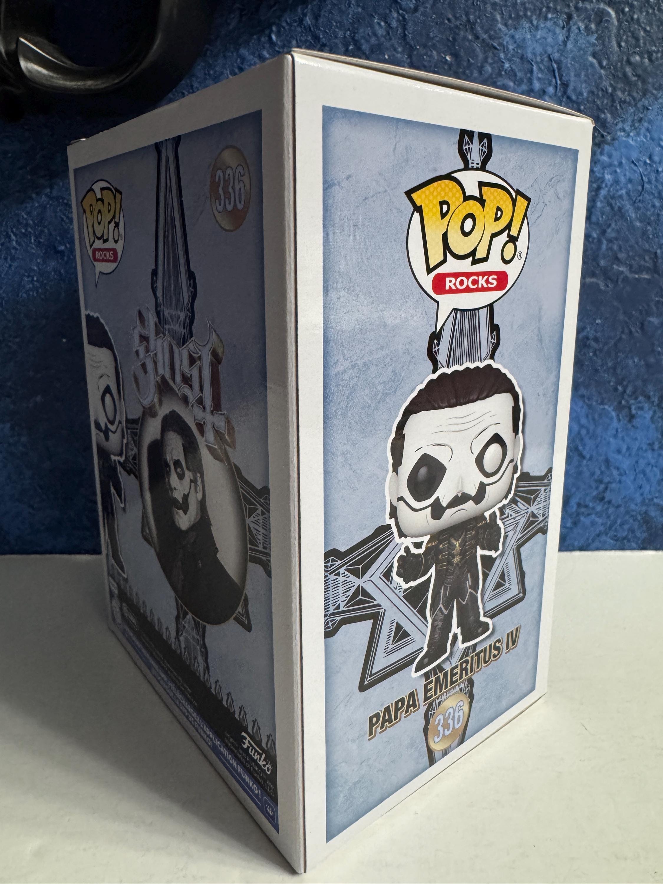 Funko Pop! GHOST - Papa Emeritus IV #336 Signed by Tobias