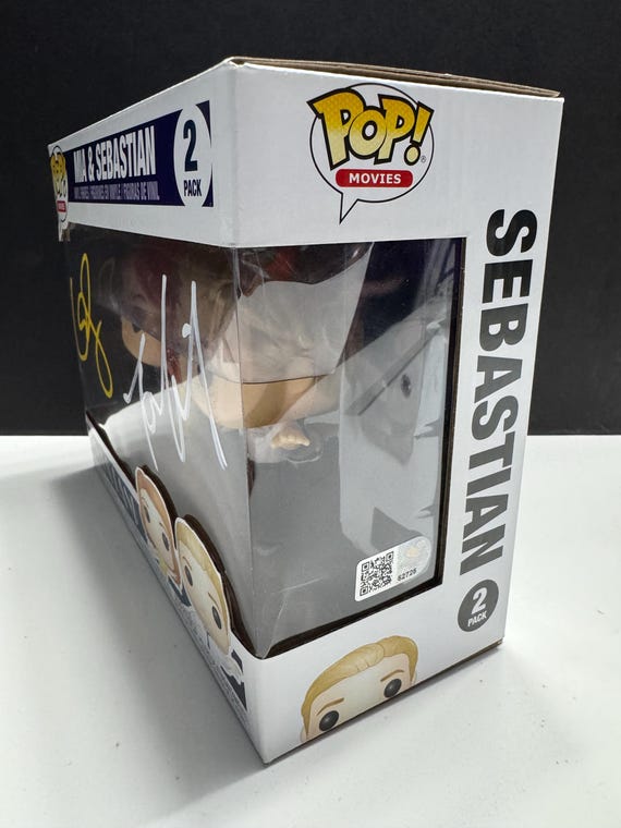 Funko Pop! La La Land - Mia & Sebastian #2pack Signed by Emma