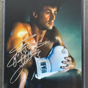 Sylvester stallone signed - Etsy 日本